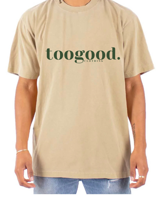 Tan TooGood Heavy Weigh T-shirt